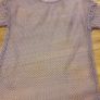 Lilac net/mesh top size UK 8 Image 3