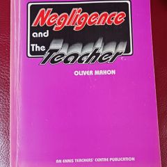 Oliver Mahon / Negligence & The Teacher/ 1995/ Signed