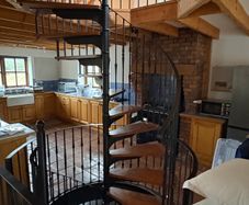 Cast Iron Spiral Stairs