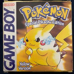 Pokemon Yellow Special Pikachu Edition, Game Boy, Complete in Box (PAL), Tested & Saves