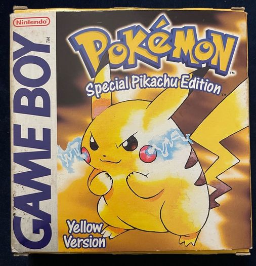 Pokemon Yellow: Special Pikachu Edition (Game Boy) - Complete in Box (CIB) PAL