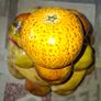 Beautiful one piece Majolica Fruit Stack c1960s will certainly impress your guest Postage Available, Image 5