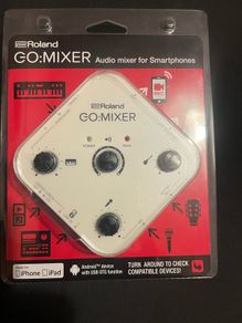 Roland GO: | Mixer Pro X| Audio Mixer for Smartphones