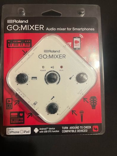 Roland GO: | Mixer Pro X| Audio Mixer for Smartphones
