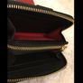 LANCEL Black Wrap Around Zip Purse Image 3
