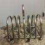 silver plated toast rack Image 2