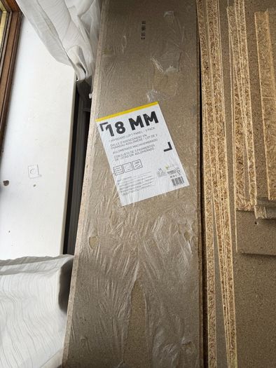 Loft panels chipboard