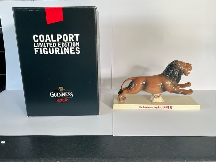 Guinness Coalport limited edition lion. 138 of 1200