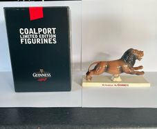 Guinness Coalport limited edition lion. 138 of 1200