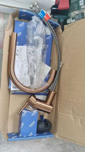 Brand new Grohe Kitchen tap sing lelever  - Rose Gold