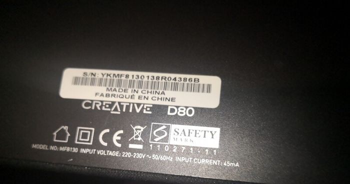 Creative D80 Bluetooth speaker