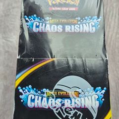 Pokemon TCG Mega Evolution CHAOS RISING 1/2 booster box