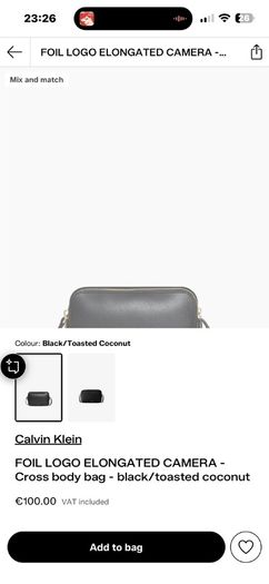Calvin Klein crossbody bag