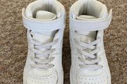 Penneys White Leather High-tops