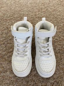 Penneys White Leather High-tops