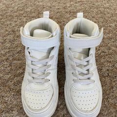Penneys White Leather High-tops