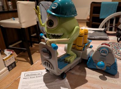 Monsters Inc Mike's Scare Scooter needs fixing