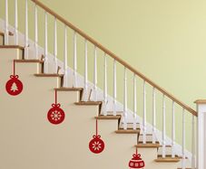 Wall / Window Decal Christmas Baubles Decoration, Baubles Wall Sticker, Holiday Decor, Christmas Baubles Decal, Christmas Baubles Sticker