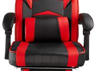 main image for ad Computer Chair, Gaming Executive With Footrest Red