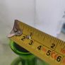 Unique Shaped Green Glass Bottle  Great Condition, No Chips or Crack, Green Wine Bottle, Image 4