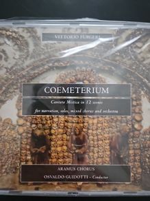 Coemeterium - Cantata Mistica In 12 Scenes  For Narration.,Solos And Orchestra. New