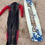 Kiteboard Nobile and Oneils wetsuit Image 4