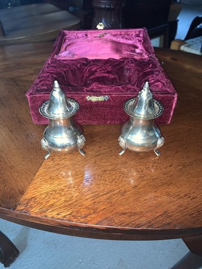 Vintage salt and pepper