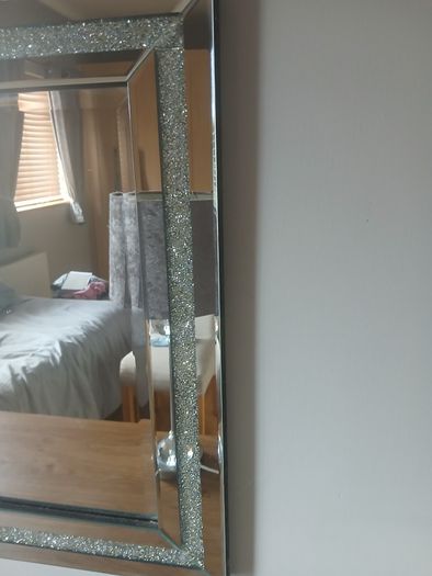 Mirror and lamp
