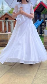 Paul Costello communion dress age 10