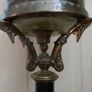 Wonderful  Antique Victorian Oil Lamp height 26" Image 10