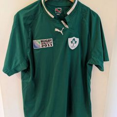 2011 Ireland Vintage Home Rugby Jersey (cotton version) XL Puma