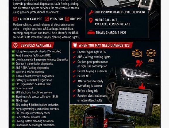 Diagnostics& electric repare