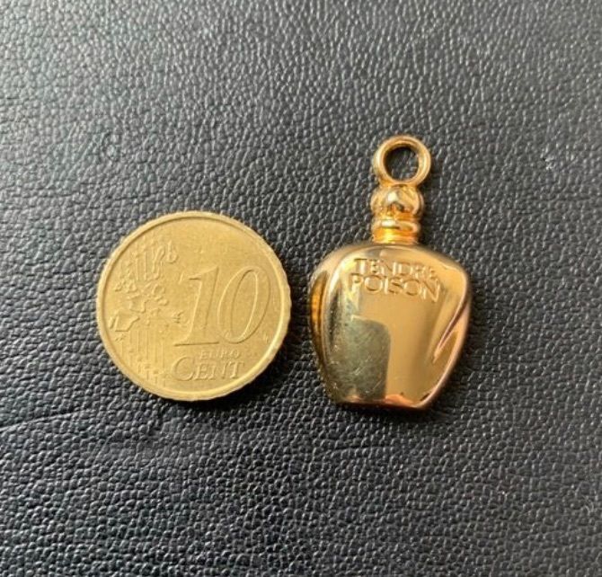 Gold Christian Dior Pendant