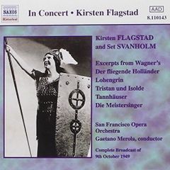 Kirsten Flagstad. In Concert. CD. Free Postage!