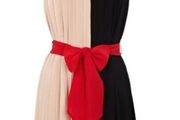 warehouse spotlight colour block dress
