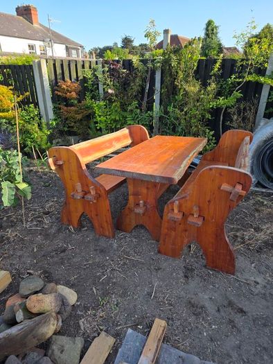Unique garden bench