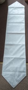 Textured Ivory Table Runner