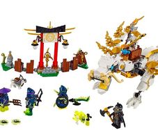 Lego Ninjago 70734: Master Wu Dragon (2015) 100% Complete (NO BOX)