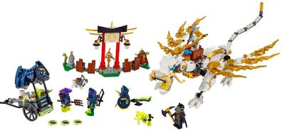 Lego Ninjago 70734: Master Wu Dragon (2015) 100% Complete (NO BOX)