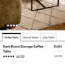 storage coffee table Image 8