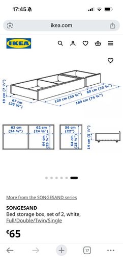 Double bed