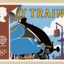 1988 England Europa (Transport) PHQ Postcards. Card show enlargement of stamps of Train, Boat, Planet & Train. Image 5
