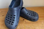 Navy Crocs