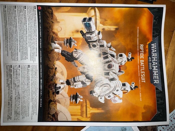 Warhammer 40K Tau Empire Army Bundle Riptide, Hammerheads, Suits & Ghostkeel (Unbuilt)