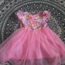 pink baby girl dress Image 4
