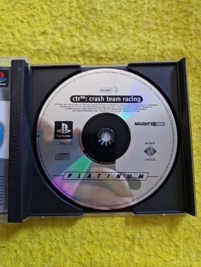 CTR Crash Team Racing Bandicoot PlayStation1 Ps1 PlayStation2 Ps2 Games Original