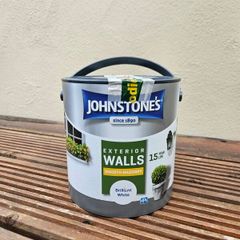 Johnstones Brilliant White - Masonry Paint