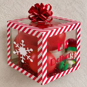 Elf on the Shelf Balloon Arrival Box