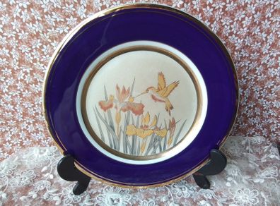 Japanese 'Humming Bird' Display Plate