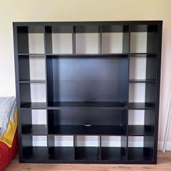 IKEA EXPEDIT TV Storage Unit (Black-Brown)